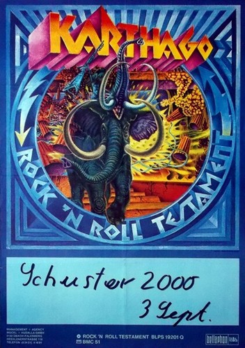 Karthago 1974 plakat - karthago,