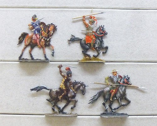 Statuine peltro cartagine - 4,
