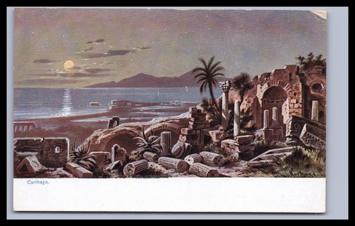 Cartolina cartagine tunisia - cartolina,