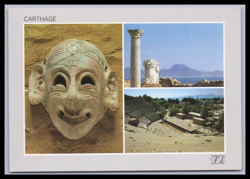 Cartolina cartagine tunisia - cartagine,